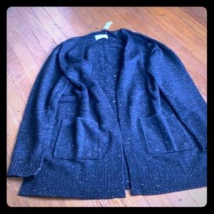 NWT OLD NAVY long line open front sweater
